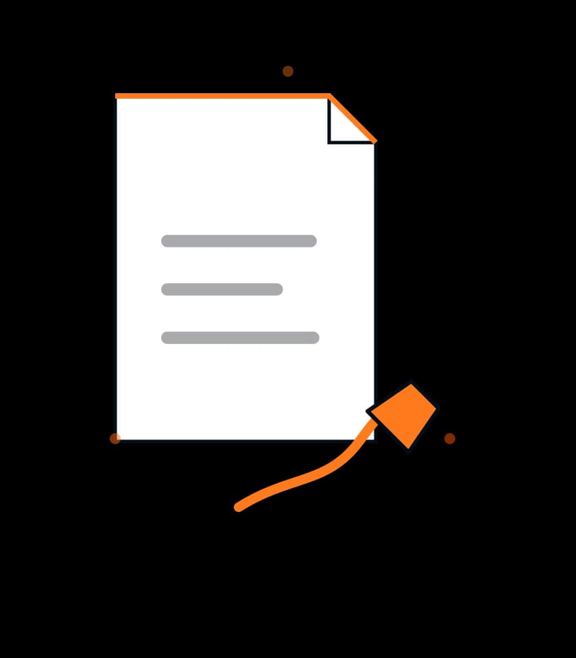 PDF document being signed