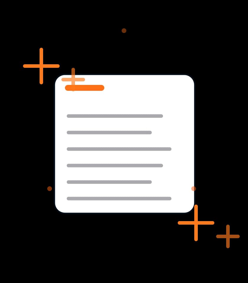 Placeholder text being generated into a document