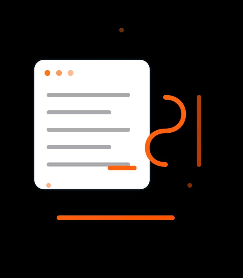 A regular expression matching against code text