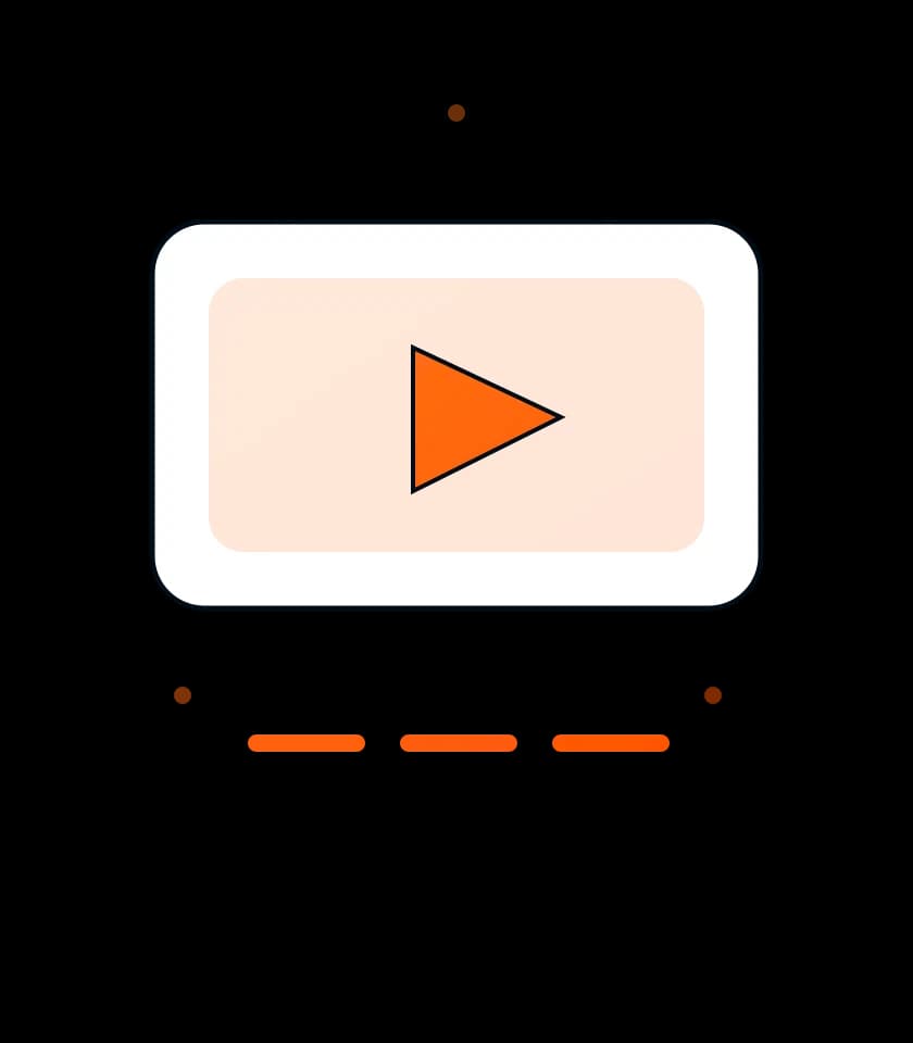 A video clip converting into a GIF loop