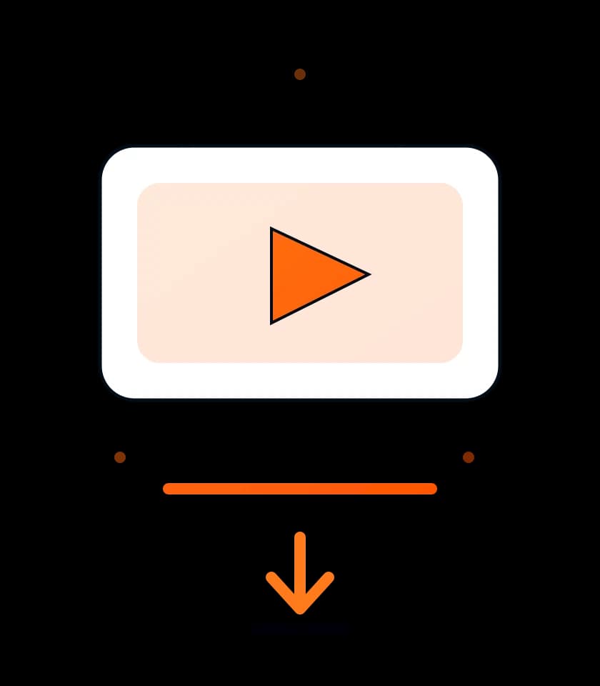 A YouTube video being saved as a video file